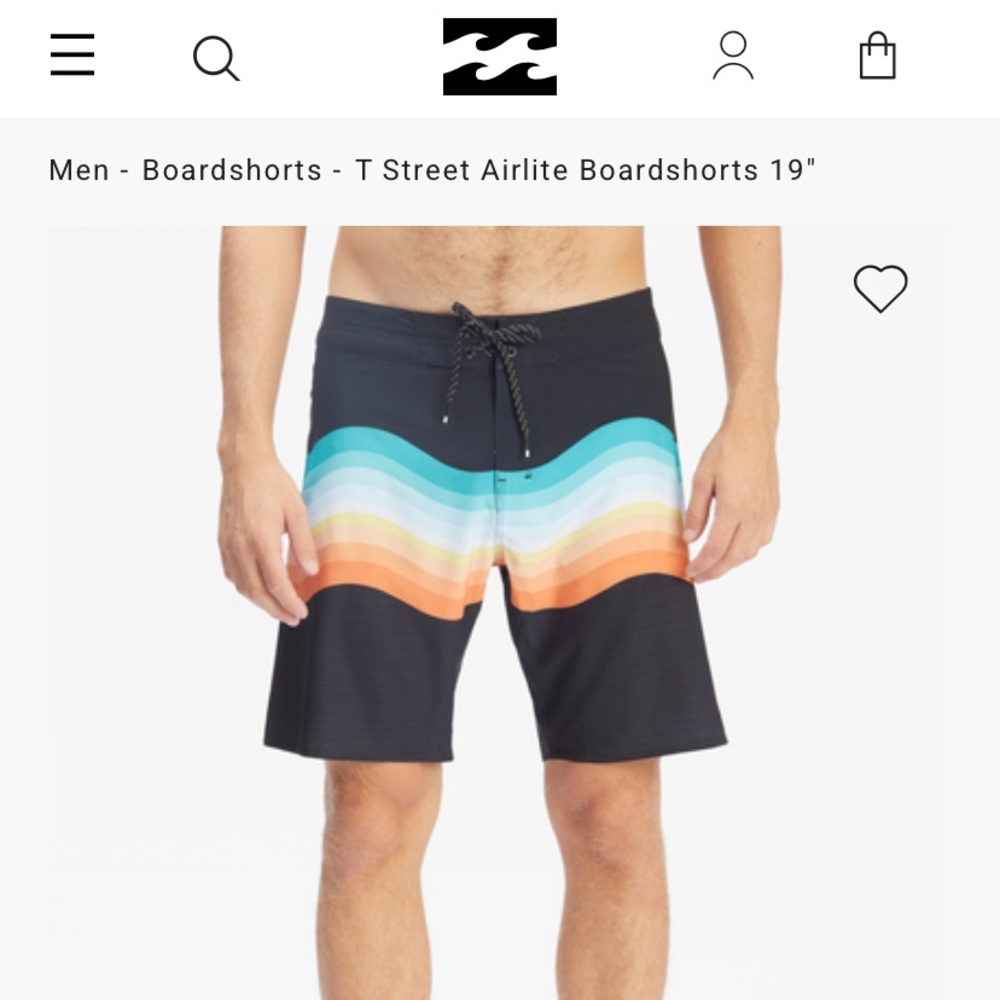 Billabong T Street Airlite Boardshorts 19”